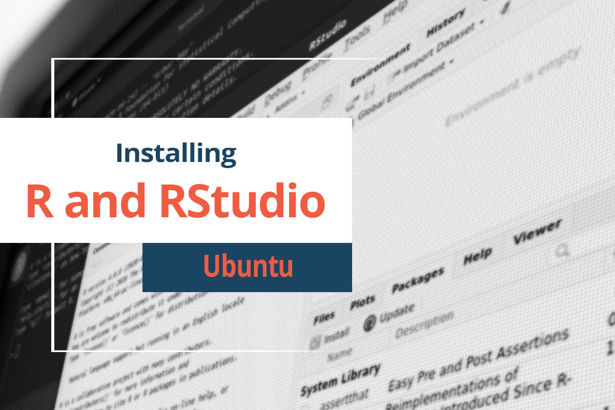 Intalling R and RStudio - Ubuntu